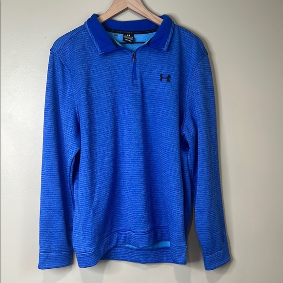 Under Armour Golf Blue Quarter Zip Men’s XL Under Armour Strom - Picture 1 of 8